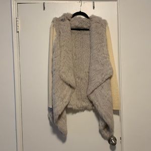 NWT Love Token real fur coat